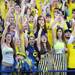Michigan fans cheer during the fourth quarter at Michigan Stadium on Saturday. Melanie Maxwell I AnnArbor.com